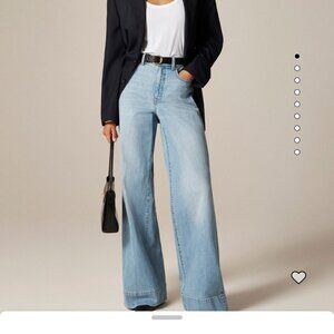 J.Crew Denim Trouser Jean. Sz 26 Petite. NWT